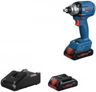 Гайковерт ударний акумуляторний Bosch Professional IDS 18V-200T (2 x GBA 18V 4.0Ah ProCORE + GAL 18V-40) 06019N0021