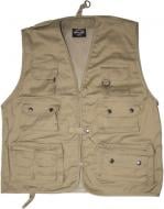 Жилет для рыбалки и охоты Sturm Mil-Tec р.XXL койот