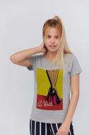 Футболка YAPPI Basic WG1086 р.XL серый