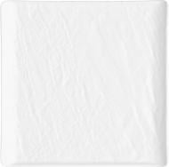 Блюдо квадратное Fiora Lavastone White Surf 21,5x21,5 см