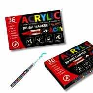 Набор маркеров акриловых Brushme Brush 36 шт. MARK36