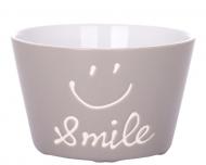 Салатник Smile 570 мл серый Limited Edition