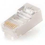 Конектор Cablexpert PLUG5SP/100, CAT-5E, FTP (100 шт.)
