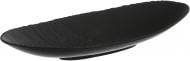 Блюдо овальное Fiora Lavastone Black 40,5x17 см 700 мл