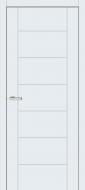 УЦЕНКА! Дверное полотно без коробки ОМиС глухое с фрезерованием ПГ 800 мм белый (УЦ №3014)