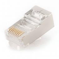 Конектор Cablexpert PLUG5SP/50, 8P8C, CAT-5E, FTP (50 шт.)