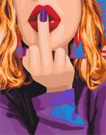 Картина по номерам Мой ответ - НЕТ 10321-AC 40х50 см ART CRAFT