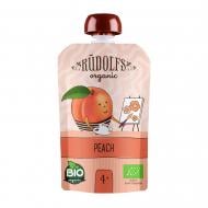 Пюре фруктове Rudolfs organic Персик 4+ 90 г