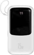 Повербанк BASEUS Qpow 15W (+Type-C) PPQD-G02 20000 mAh white (964077)