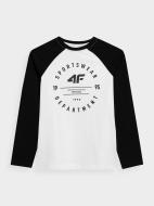 Футболка 4F 4FJSS23TLONM058-10S р.122 белый
