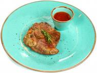 Стейк зі свинини