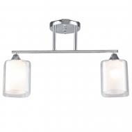 ВИТРИНА! Люстра потолочная Victoria Lighting 2x60 Вт E27 хром Elision/PL2 chrome