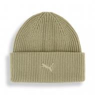 Шапка Puma WARDROBE ESS CHUNKY Mid Crown Beanie 02640802 р.os зеленый