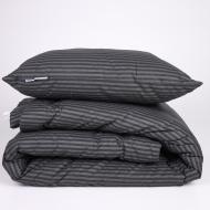 Одеяло шерстяное №161 Сolor Fun Line 17-0611 Stripe Black демисезон 172x205 см MirSon черный Одеяло шерстяное №161 Сolor Fun Line 17-0611 Stripe Black демисезон 172x205 см MirSon черный