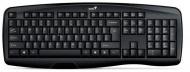 Клавіатура Genius (31300001410) KB-128 USB Black Ukr Клавіатура Genius (31300001410) KB-128 USB Black Ukr