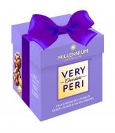 Шоколадные конфеты Millennium Very Peri с арахисом, изюмом, злаковыми хлопьями и соленой карамелью 140 г