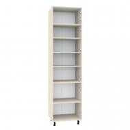 Шкаф-пенал LuxeForm с полками 600x2360x560 мм крем
