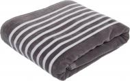 Рушник пляжний Stripe 86x160 см сірий Mundotextil