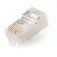Конектор Cablexpert PLUG5SP/10, 8P8C, CAT-5E, FTP (10 шт.)