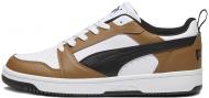 Кроссовки мужские демисезонные Puma REBOUND V6 LOW 39232807 р.41 бело-коричневые