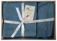 Набор для сауны мужской 75x143 см синий Arya