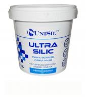 Антикорозийная акрилова емаль UniSil Ultra Silic білий шовковистий глянець 0,9 л