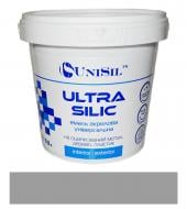 Антикорозийная акриловая эмаль UniSil Ultra Silic серый шелковистый глянец 0,9 л