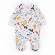 Комбинезон ясельный для мальчика Dexter's Dino р.62 молочный 300925
