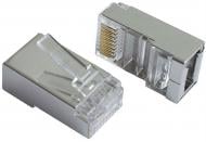 Конектор Patron FTP Cat.5e RJ 45/8P8C 40 шт екранований (RJ-45-8P8C-40-Э)