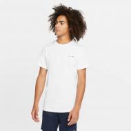 Футболка Nike PSG M NK TEE EVGRN TAGLINE AR0184-100 р.XL белый