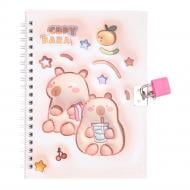 Блокнот детский на замочке Forme Capybara 2 130х180 мм KIDS Line