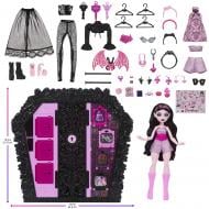 Кукольный набор Monster High Дракулаура Шкаф жутких образов JMG63 Кукольный набор Monster High Дракулаура Шкаф жутких образов JMG63