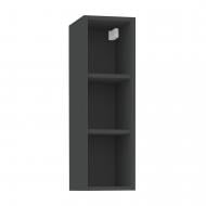 Шкаф верхний открытый LuxeForm 200x720x300 мм графит