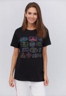 Футболка YAPPI Boyfriend WB2019 р.S чорний