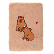 Блокнот плюшевый Forme CAPYBARA 7 А5 80 лист. KIDS Line