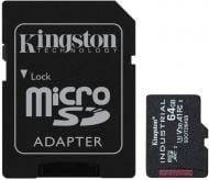 Карта памяти Kingston microSDXC 64 ГБ Class 10 (SDCIT2/64GB) Industrial A1 PSL C CARD + SD-адаптер