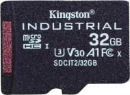 Карта пам'яті Kingston microSDHC 32 ГБ Class 10 (SDCIT2/32GBSP) Industrial