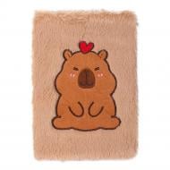 Блокнот плюшевый Forme CAPYBARA 3 А5 80 лист. KIDS Line