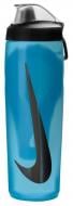Бутылка спортивная Nike NIKE REFUEL BOTTLE 24 OZ голубая