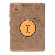 Блокнот плюшевый Forme CAPYBARA 20 А5 80 лист. KIDS Line