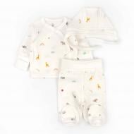 Комплект детской одежды Dexter's Giraffe молочный р.62 302255