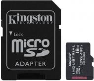 Карта памяти Kingston SDHC 16 ГБ Class 10 (SDCIT2/16GB) + SD-адаптер