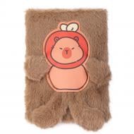 Блокнот плюшевый Forme CAPYBARA 1 А5 80 лист. KIDS Line