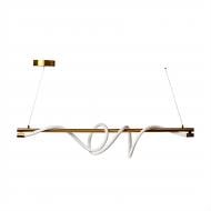 ВИТРИНА! Люстра светодиодная Berger 1x50 Вт LED-модуль золотой 7005-PL-50 Gold