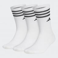 Шкарпетки Adidas 3 PK CREW HS6061 р.40-42 білий 3 шт.