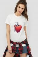 Футболка YAPPI Boyfriend WW2041 р.S белый