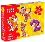 Пазлы Euro toys веселые собачки (4820208030502) Пазлы Euro toys веселые собачки (4820208030502)