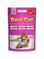 Наполнитель для кошачьего туалета Best Cat Pink Flowers 10 л