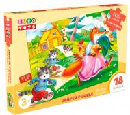 Пазлы Euro toys котик и петушок, сказочная серия (4820208030595)