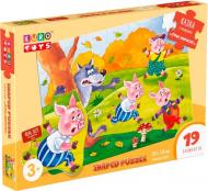 Пазлы Euro toys три поросенка сказочная серия (4820208030571)